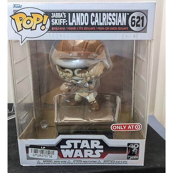 Funko Pop Star Wars 621 Jabba’s Skiff Lando Calrissian - Game Games - A